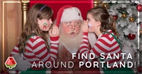 Where to Find Santa Around Portland