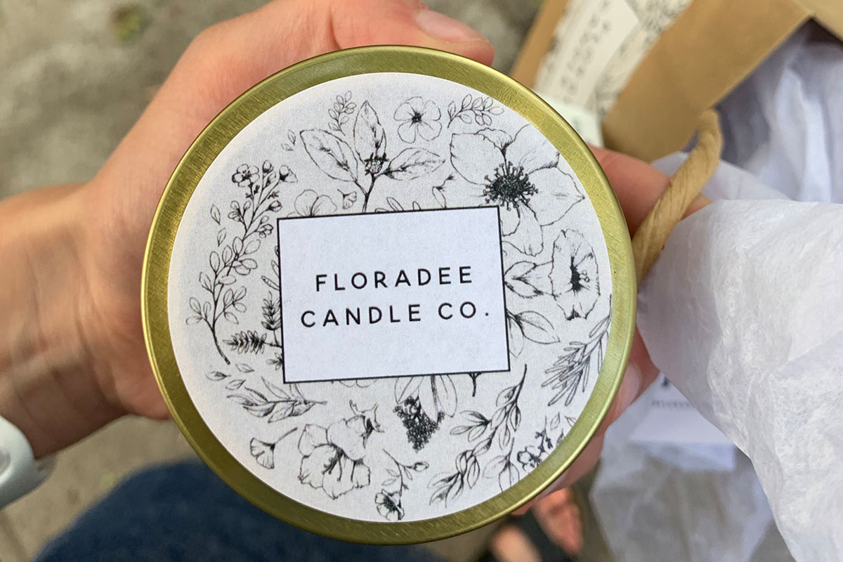 Fun with FloraDee Candle Co.