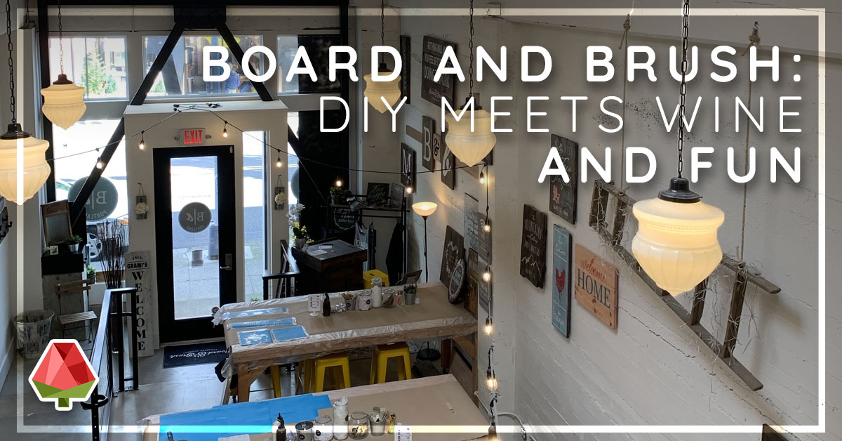 Board and Brush: DIY meets Wine and Fun in Southeast Portland!